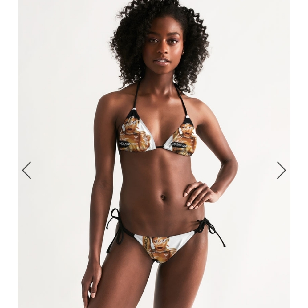 Rihanna Two Piece Swimsuit